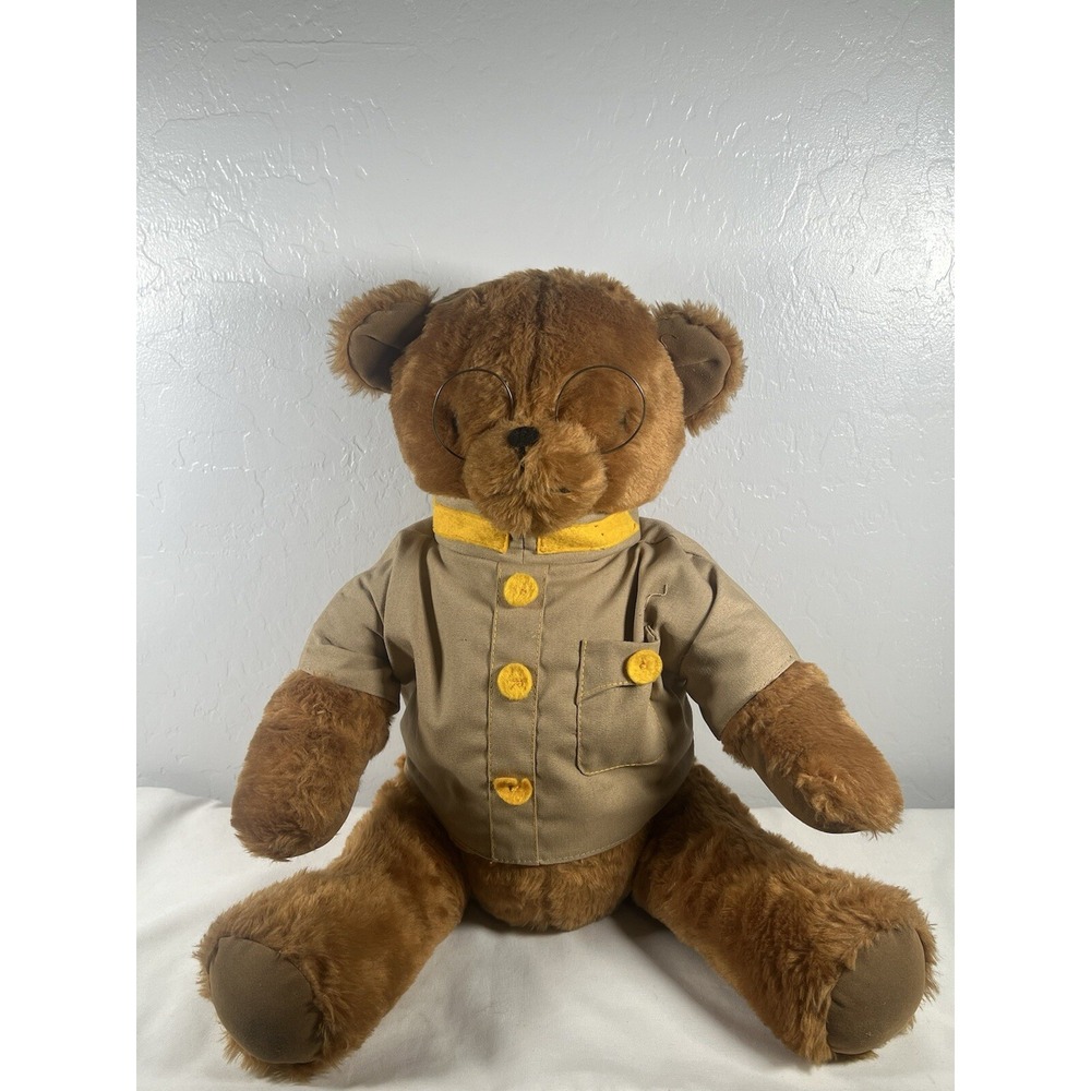 Colonel Teddy by Woods And Woods Plush Bear Theodore Roosevelt‎ Rough Rider 14in